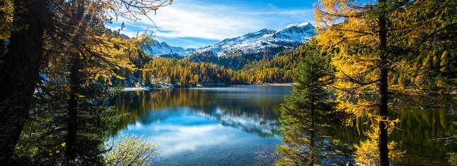 Laghi da visitare in ottobre - novembre in Val Rendena