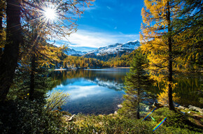 Seen im Oktober - November in Val Rendena zu besuchen