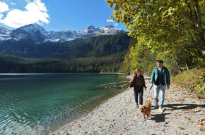 Lago di Tovel  - Wandern mit Hund