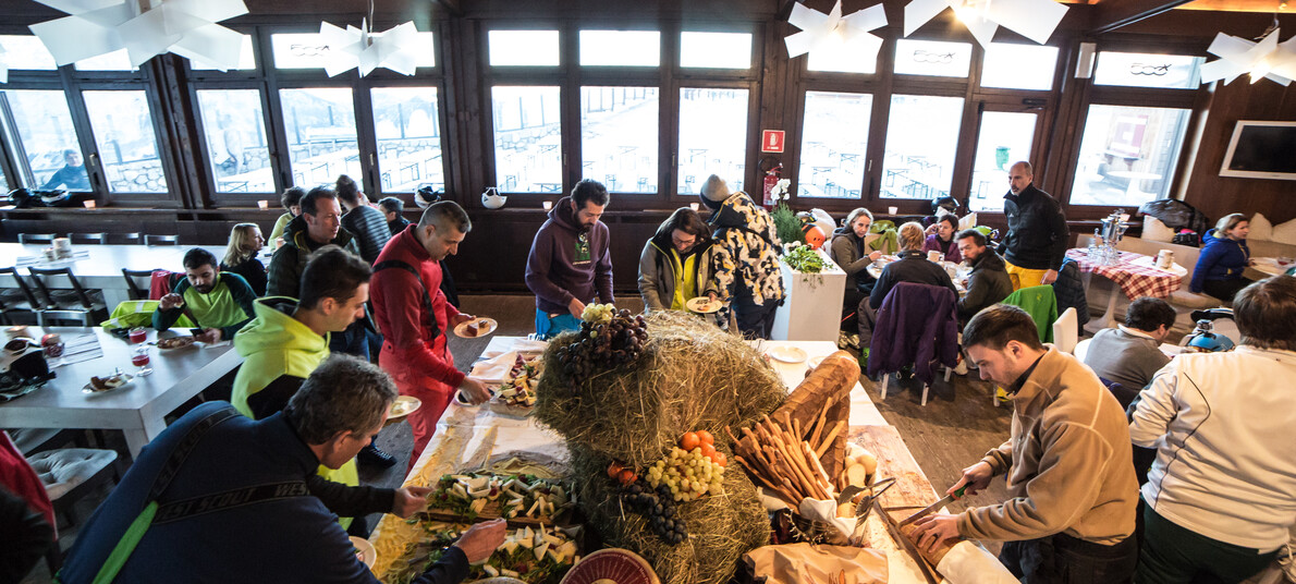 Лучшее угощение для горнолыжников и гурманов в Италии 