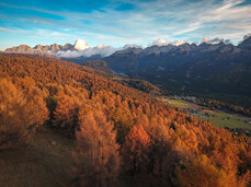 Val di Fiemme - Bellamonte - Panorama autunnale