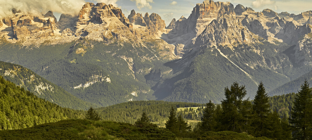 Val Rendena - Panorama delle Dolomiti di Brenta
