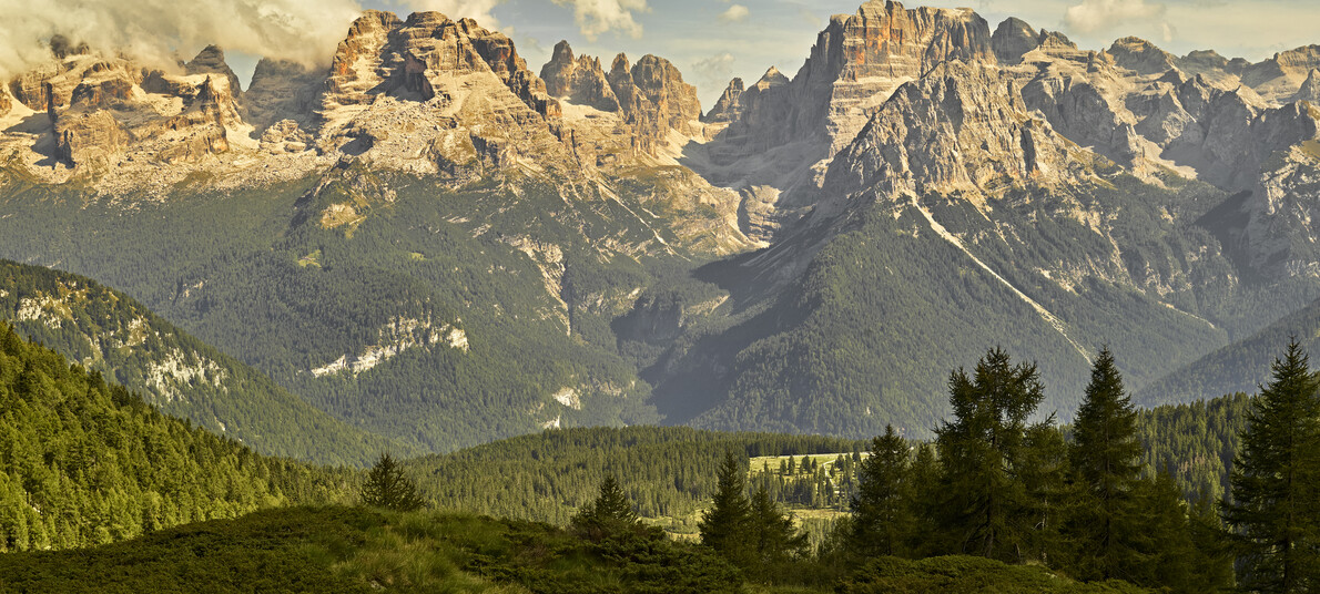 Val Rendena - Panorama delle Dolomiti di Brenta