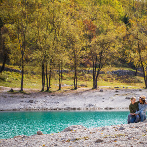 Jezero Tenno, rodinná dovolená