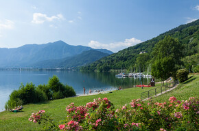 Jezioro Caldonazzo, ośrodki kąpieliskowe z placami zabaw dla całej rodziny