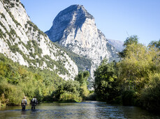 River Sarca fluvial park