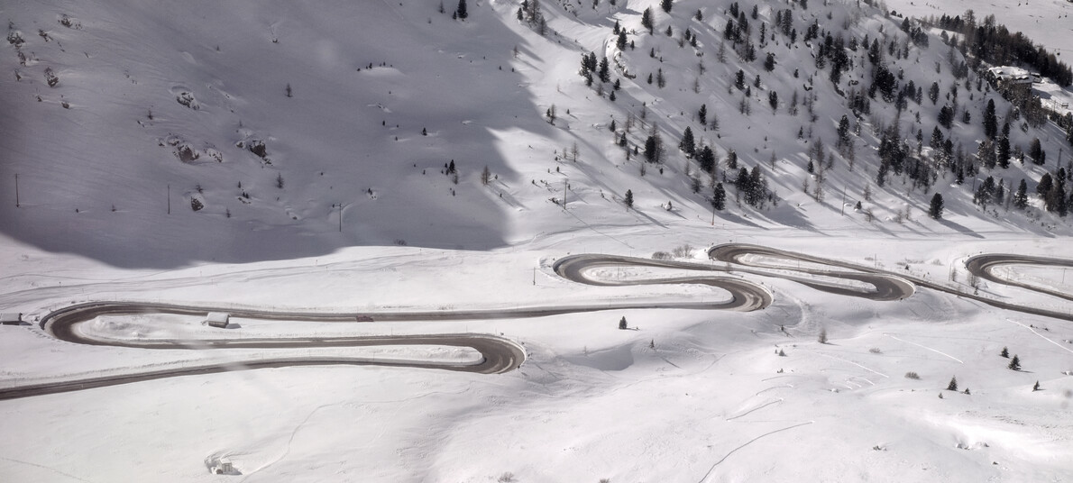 Val di Fassa - Strada del Passo Pordoi
