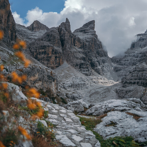 Madonna di Campiglio  - Dolomiti di Brenta - Rifugio Tuckett Quintino Sella