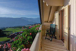 balcone con spettacolare vista