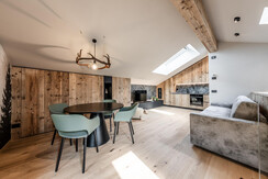 Zona giorno e cucina