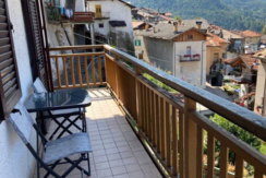 Balcony overlooking the valley