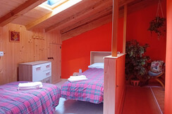 Grazioso soppalco mansardato