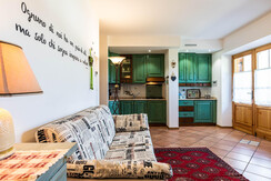 Soggiorno con cucina