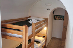 camera letti singoli a castello