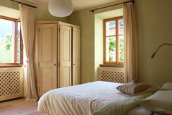 Vista giardino e campagna