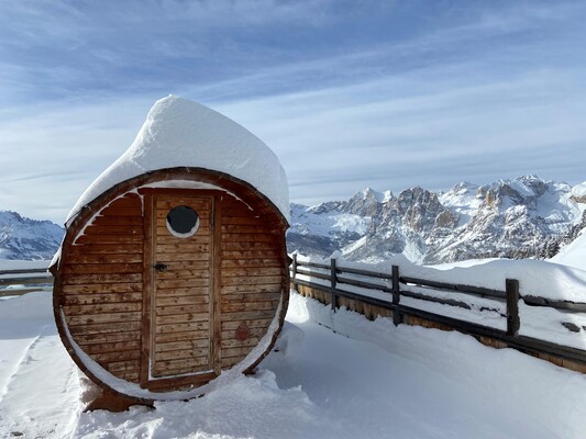 sauna inverno