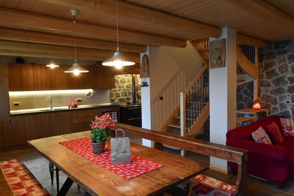 BAITA DEI TAIARI soggiorno