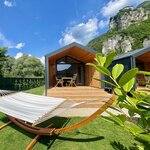 Foto di Casa mobile, doccia e bagno, WC, lato giardino