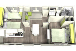 casa mobile familiare piantina