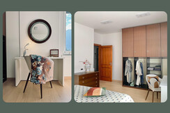 Wardrobe in the master bedroom