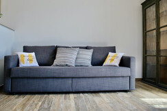 Il divano letto nella zona giorno