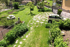 giardino e posto auto