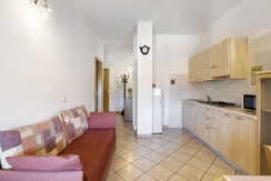 cucina  e soggiorno open space 3