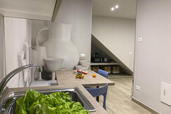 zona cucina e pranzo