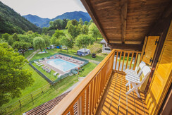 Panorama room with balcony and Hydrosoft