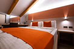 Panorama room with balcony and Hydrosoft