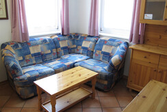 soggiorno con cucina a vista