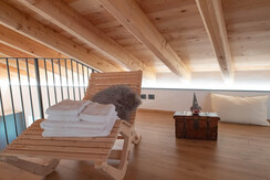 Poltrona relax in legno