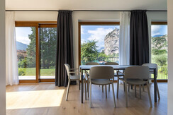 Vista esterni dal soggiorno