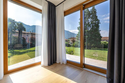 Vista esterni dal soggiorno