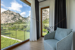 Vista giardino dal soggiorno