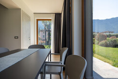 Vista esterni dal soggiorno