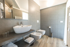 Zimmer mit Blick aud die Berge