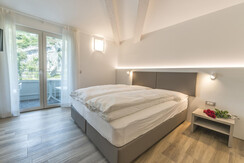 Comfortzimmer mit Blick auf die Berge