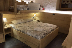 Bed room with double and single bed