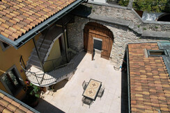 Vista aerea piazzetta interna