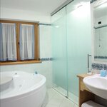  Photo of Junior suite HB, shower or bathtub, facing the mountains