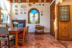 Dining room on the veranda