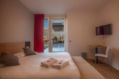 LA VILLA - Trento - Camera superior con accesso al