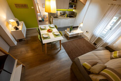 Vista dal soppalco rialzato