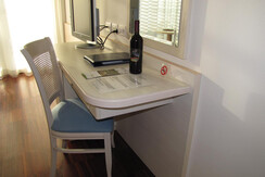 Bottiglia di vino di benvenuto