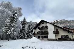 Panoramica paesaggio invernale