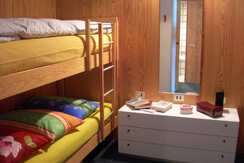 bedroom with 2 single beds