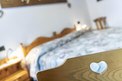 Camera da letto appartamento bilocale