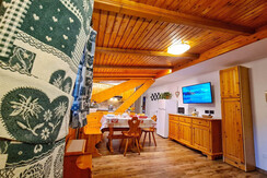 Appartamento per 2-4 persone in centro alla Val di Fassa