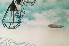 Particolare della carta da parati